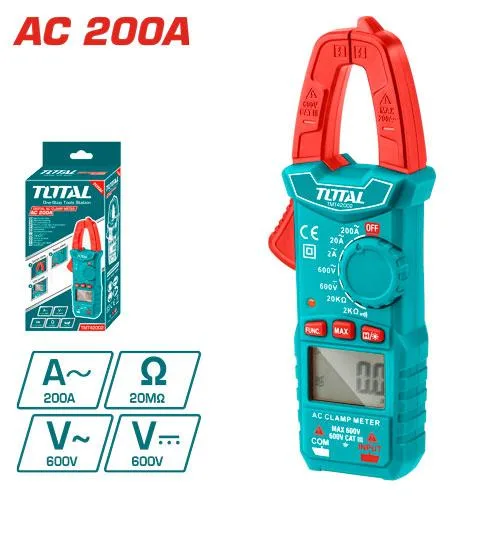 TOTAL TMT42002 Digital AC Clamp Meter