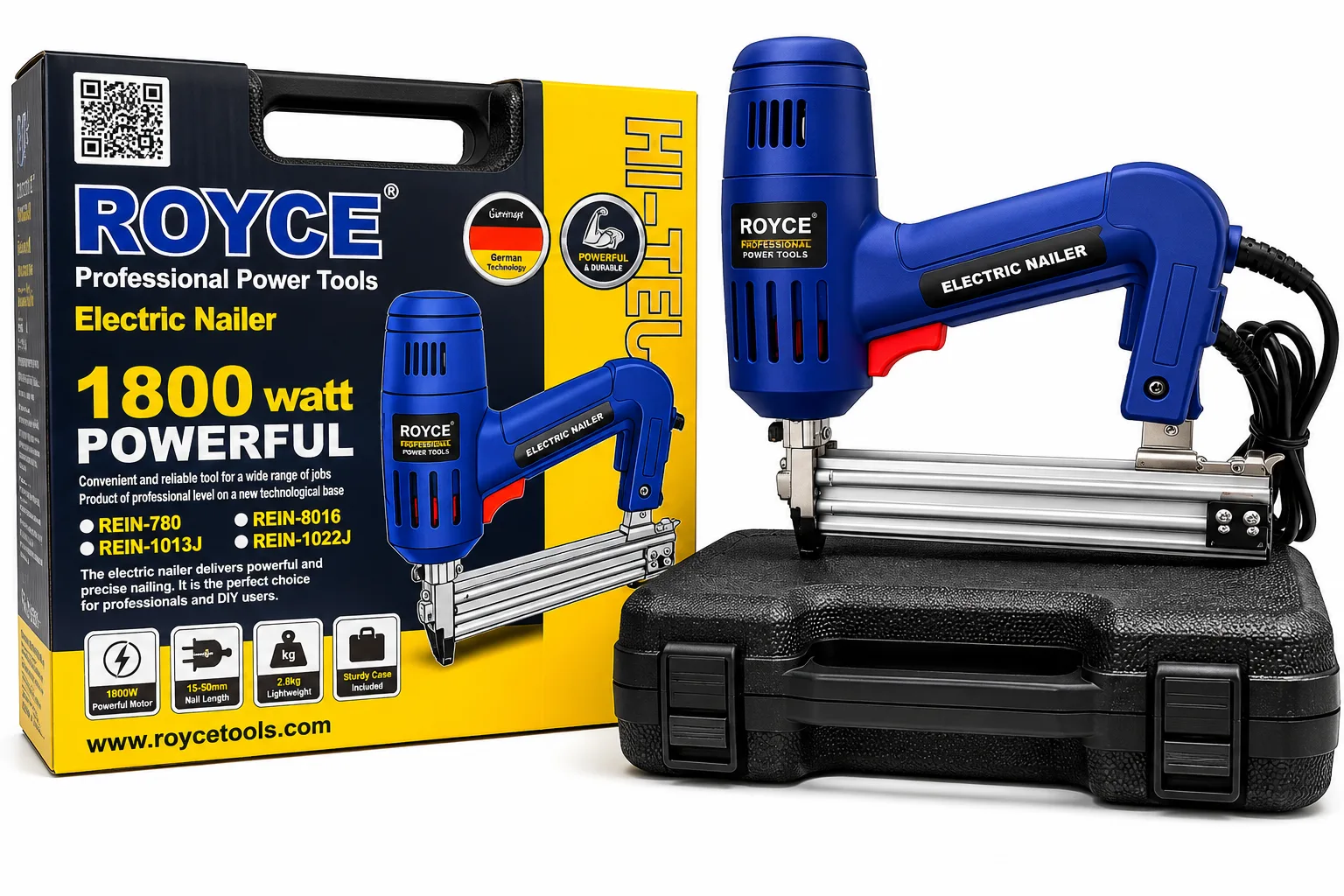 ROYCЕ Electric Nailer 1800W